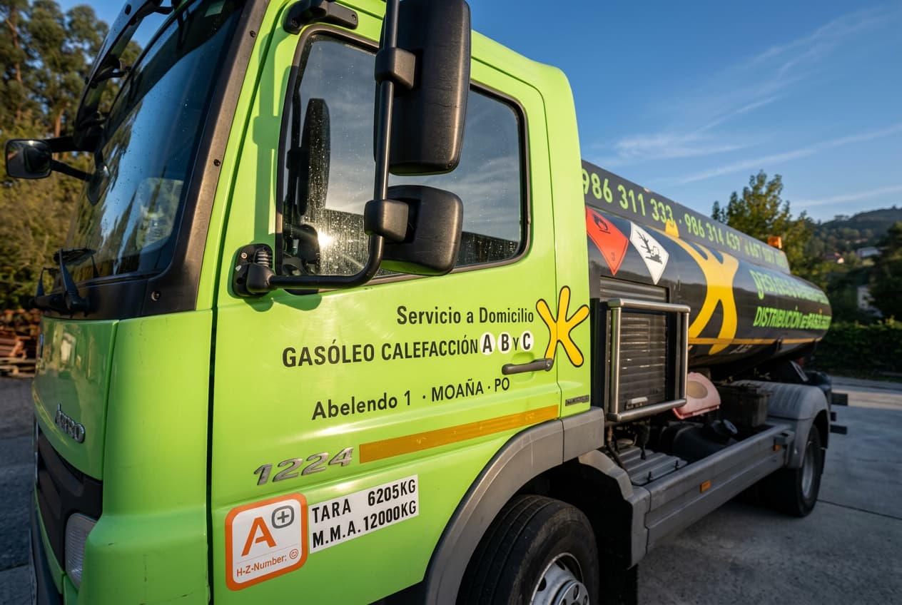Dudas habituales sobre el gasóleo a domicilio en Pontevedra