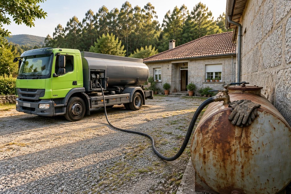 Foto 1 Llenamos tu depósito con nuestro servicio de gasóleo a domicilio en Tui