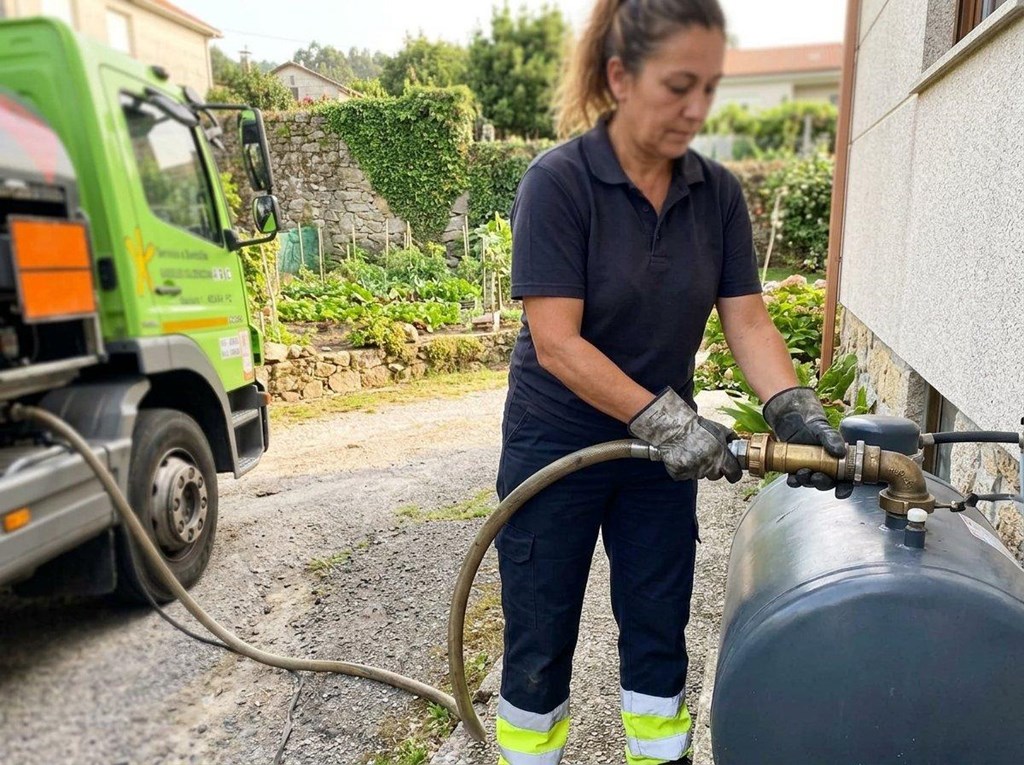 Foto 1 Sin colas ni desplazamientos: gasóleo a domicilio en Vilaboa