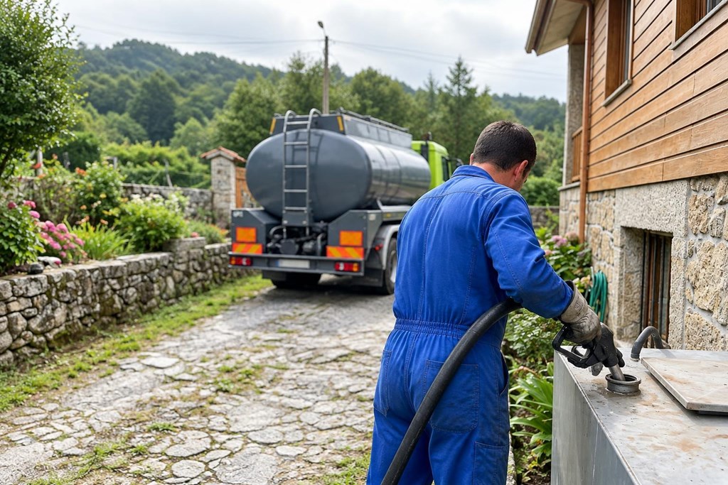 Foto 1 Sin desplazamientos: gasóleo a domicilio en Pazos de Borbén