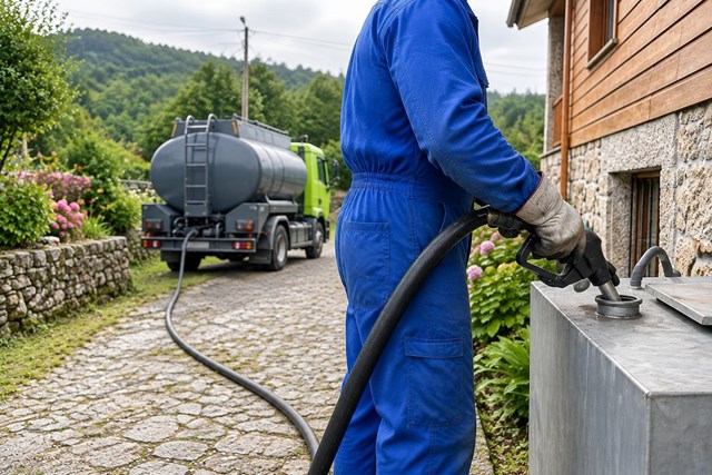 Sin desplazamientos: gasóleo a domicilio en Pazos de Borbén - Imagen 1