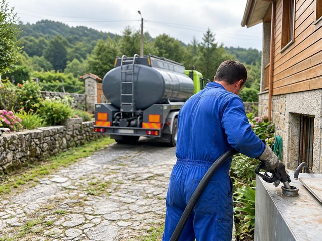 Sin desplazamientos: gasóleo a domicilio en Pazos de Borbén